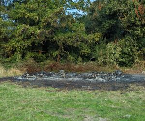 The aftermath of the fire. Photo: Aldridge Fire