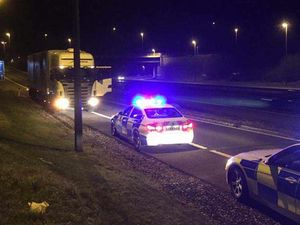 Supporting image for story: Lorry driver arrested after travelling wrong way on M6 Toll and performing three u-turns