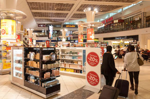 You can save money when shopping at the airport