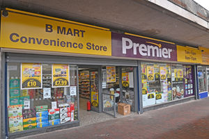 The shop was left with minimal damage after the ram raid attempt