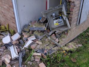 Supporting image for story: Car ploughs into house in Wolverhampton