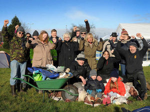 Supporting image for story: Stafford hospital protestors move off site after six months