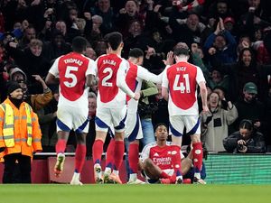 Supporting image for story: Mikel Arteta admits Arsenal ‘learnt’ from Myles Lewis-Skelly’s mock celebration
