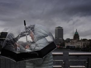 Supporting image for story: Thousands without power and trains cancelled as Storm Darragh hits Britain