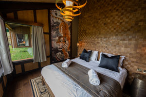 One of the master bedrooms. Photo: Matthew Lissimore
