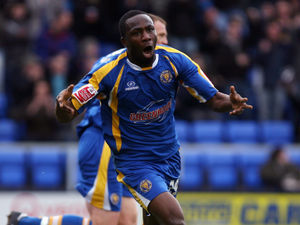 Supporting image for story: Ex-Shrewsbury Town player Moses Ashikodi punches fan in 'row over stolen mobile phone'