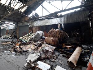 Supporting image for story: Wolverhampton Council in 'regular contact' with businesses hit by huge factory fire as support offered