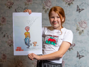 Supporting image for story: Sophie’s Marvellous Masterpiece: Stafford's young artist crowned in homebuilder’s competition