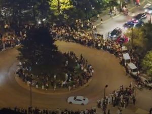 Supporting image for story: Dangerous driver could have maimed or killed at illegal car meet, police warn