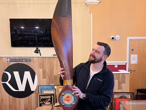 Supporting image for story: World War One propeller soars in price at Lichfield auction