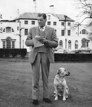 This picture was shared by John Ruscoe, who said: 'I have a picture of Lord Hill from Coton Hall near Wem when he was he was the secretary of the Hawkstone Park Golf club in 1962 he is pictured standing on the 1st tee of the golf course with his dog and the Hawkstone Park Hotel in the background. The hotel was originally built around 1790 to accommodate the many visitors to the follies by the Hill family, when it formed part of the Hawkstone Estate.'