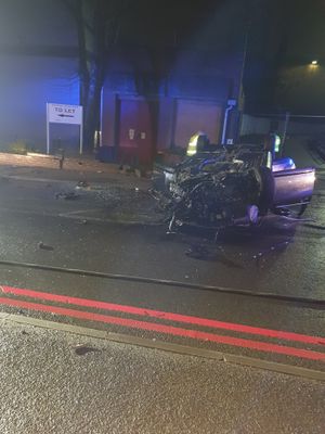 Tipton Fire Station shared these images on Twitter