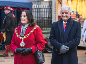 The Mayor of Stafford and her consort were guests of honour at the event. Photo: Ian Knight / Z70 Photography