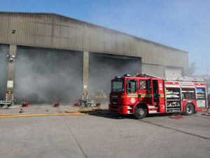 Supporting image for story: Giant blaze at Walsall rubbish tip