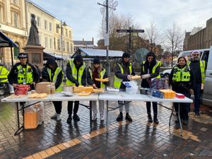 Supporting image for story: Midland Langar Seva Society serving hot food in Walsall town centre