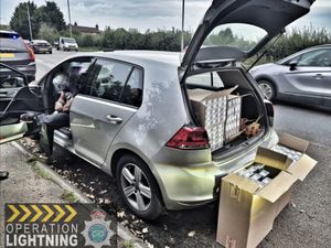 Supporting image for story: Driver on phone who was stopped on M6 in Staffordshire 'pretended wife was in labour' - but police then made unexpected discovery