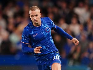 Mykhailo Mudryk pictured in action for Chelsea against Servette in the Conference League