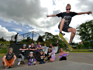 Supporting image for story: Skate park costing a fraction of its real cost opens after parts are salvaged