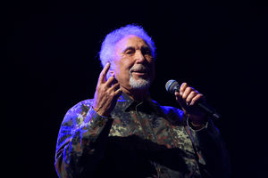 Tom Jones performing at Telford's QEII Arena. Picture: Sam Bagnall