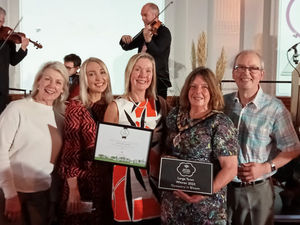 Supporting image for story: Oswestry named best British large town in national In Bloom competition