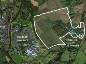 Supporting image for story: Bridgnorth housing row: Campaigners' map shows potential size of site