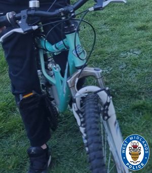 The bike which was stolen from a teenager in Walsall