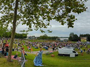 Supporting image for story: Lionesses Euro final date to be screened in Telford Town Park