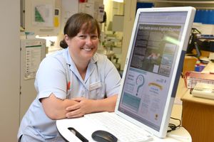 Melissa works in the intensive care unit at Royal Shrewsbury Hospital