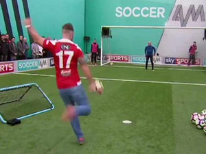 Supporting image for story: Stourbridge fans smash home victory over Wycombe in Soccer AM volley challenge