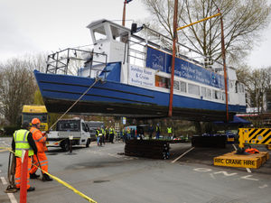 Supporting image for story: Heave-ho and up she rises as Shrewsbury's Sabrina gets a check