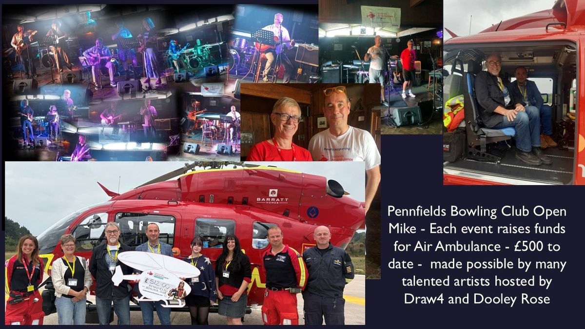Aim high : Pennfields Bowling support Midlands Air Ambulance