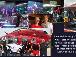 Supporting image for story: Aim high : Pennfields Bowling support Midlands Air Ambulance