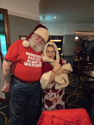 our very own Hill Top santa!