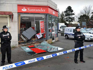 Supporting image for story: Ram-raiders strike at Kingswinford bank