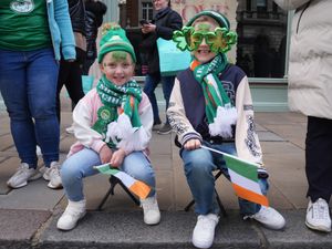 Supporting image for story: Irish eyes smiling as thousands celebrate St Patrick’s Day in London