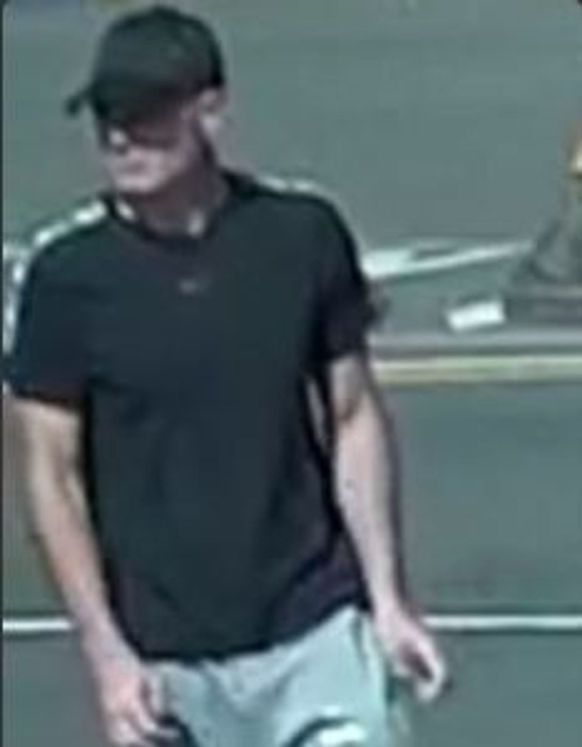 Image released of man suspected of stealing number plates in Sandwell