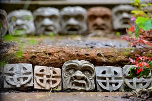 Some of Paul's sculptures