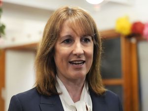 Head and shoulders photo of Rachel Reeves speaking