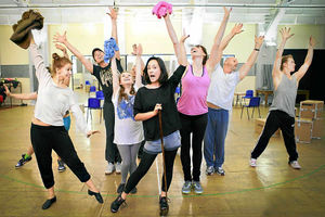 Sophie in Rehearsals