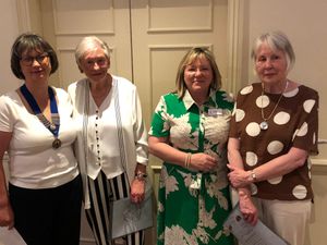 Supporting image for story: New members for Cannock Soroptimists