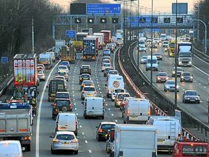 Supporting image for story: M6 delays as HGV and car collide