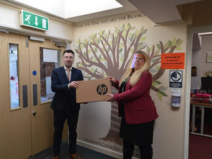 Supporting image for story: Bridgnorth school laptop donation sees company join national industry initiative