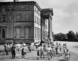 It started with dancing – the English Folk Dance Society at Attingham Hall in August 1948.