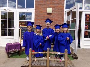 Supporting image for story: Nurseries around Telford give little learners 'graduation' day