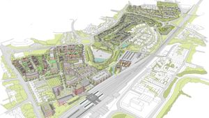 An artist's impression of what the scheme will look like