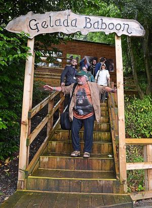 The TV star said the zoo's work is vital.