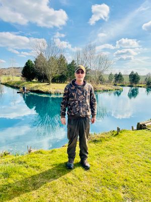 Michael Godsafe - fishery manager at Halfpenny Green Wine Estate