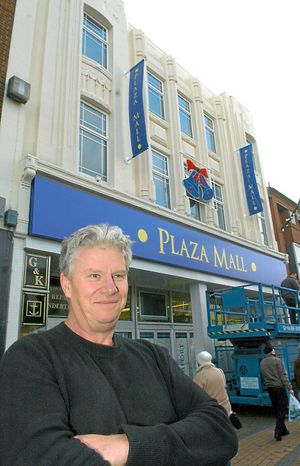 Tony Swannie converted the Dudley Woolworths into the Plaza Mall shopping arcade