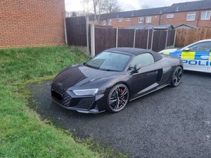 Supporting image for story: National crime cops recover 'exotic' Audi sports car in Black Country car park 