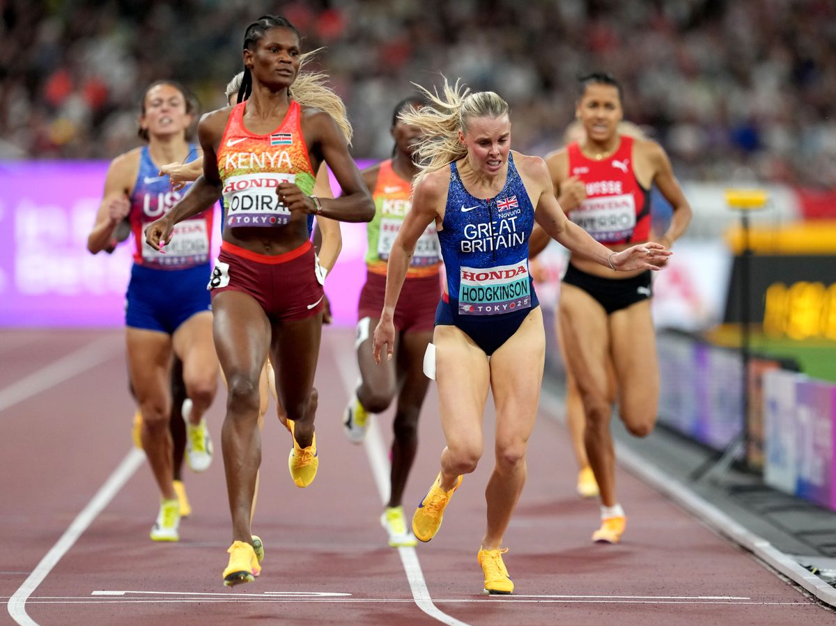 Keely Hodgkinson says 800m World bronze &lsquo;incredible&rsquo; after injury-plagued year